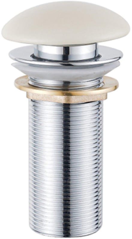 FugaFlow Eccelente Anta Verlengde Klikwaste Afvoerplug - keramiek - beige