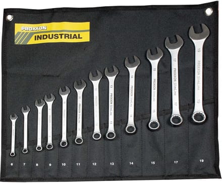 Set Ringsteeksleutels 12-Delig 6-19 mm in Opbergtas