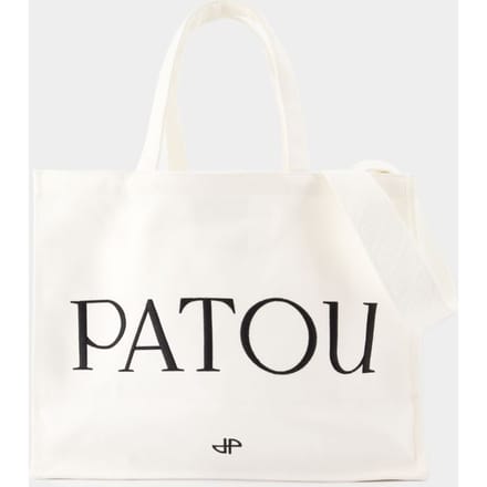 Grote boodschappentas - PATOU - Katoen - Wit