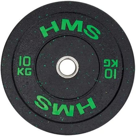 HMS Bumper Plate - Olympische Halterschijf - 10 kg - Groen