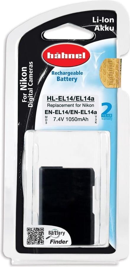 Hähnel Battery Nikon HL-EL14/14A / EN-EL14/14a