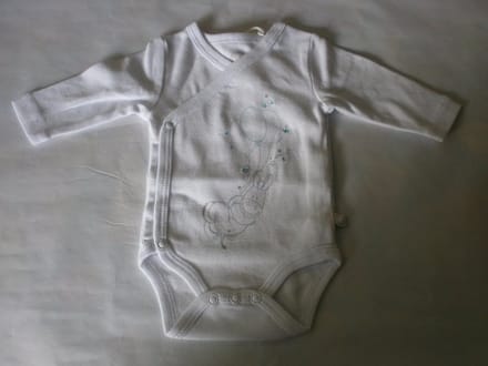 Noukie's - Body - Unie - Premature 46 - Wit Paco