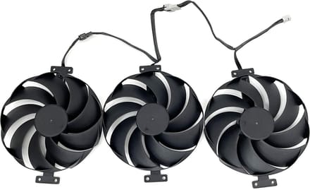 Koelventilator - Grafische kaart ventilator - Component vervangen - Stille werking - 99 mm - Zwart