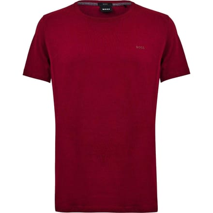 Boss Heren Tessler 33 Regular T-Shirt (Donkerrood)