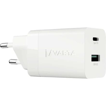 Varta Speed Charger 38 W USB-oplader 38 W 1x USB-A, 1x USB-C Meerdere kleuren Binnen