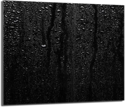 TMK ArtDeko - Snijplank - 60x52 cm - Zwart - Glas