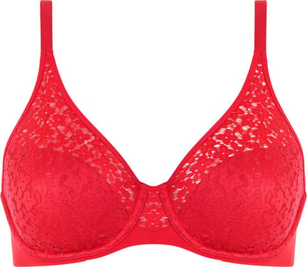 Chantelle - Norah - Beugelbh - Bedekkend - Soft Feel - POPPY RED