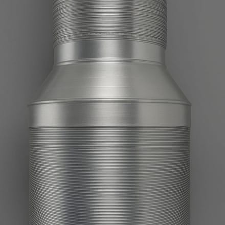 Verloopstuk Ventilator 100mm naar 160mm voor Afzuigslang en Airco | RVS Verbindingsstuk