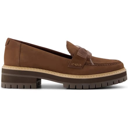 Leren damespantoffels Toms Cara Bow