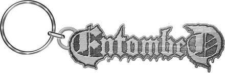 Entombed - Logo Sleutelhanger - Zilverkleurig