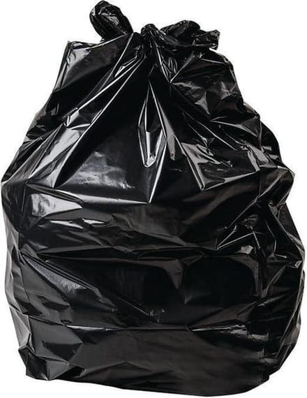 Afvalzakken LDPE 60x80cm T70 Zwart 60 liter 200stuks
