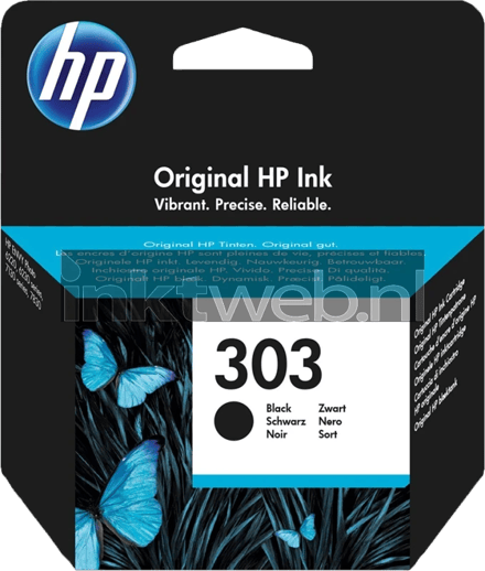 Inktcartridge hp t6n02ae 303 zwart