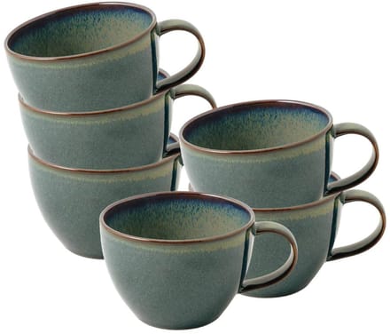 Kaffeetassen Crafted 247 ml Set van 6