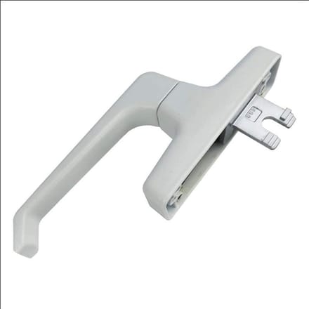 Raamkruk Vervanging - Deurkruk Hendel - Ramen Sluiten - Ambidextrous Aluminium - 100 Gram - One Color
