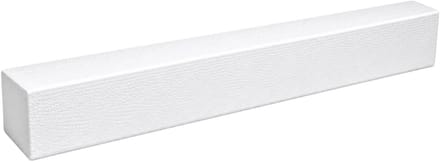 Piepschuim vormen - baksteen - 1x - 80 x 7,5 x 7,5 cm - styropor hobby / DIY vorm - basis knutselfiguren