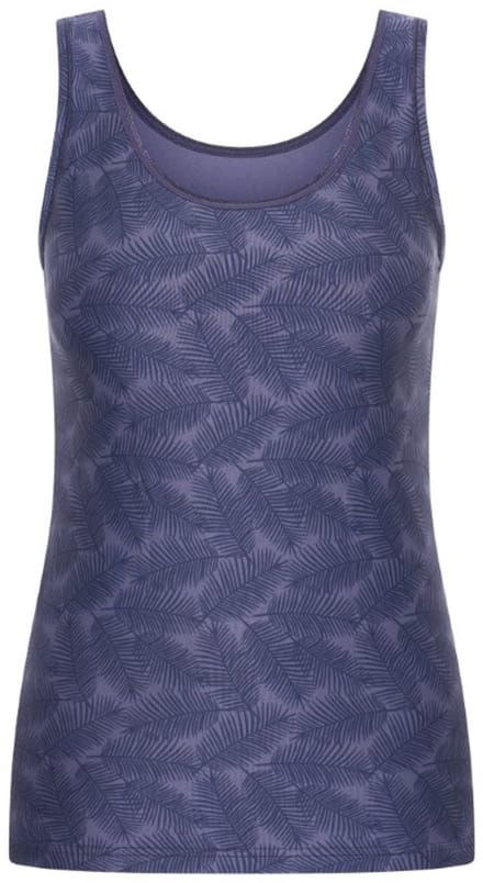 RJ Pure Fashion Dames Singlet Palm Leaves M