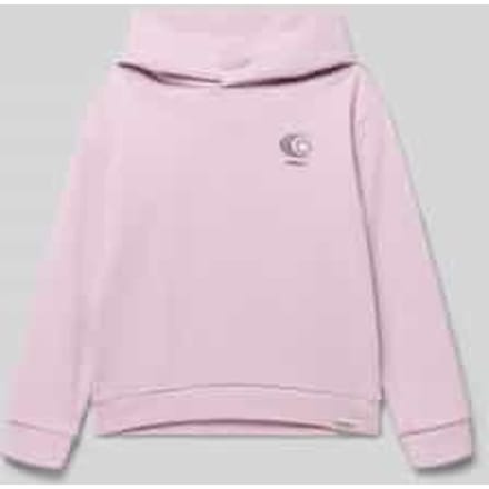 regular fit hoodie met logoprint