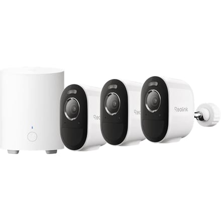 Reolink Argus B330 3-Pack + Home Hub 1 Lite