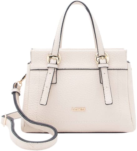 L.CREDI handtas schoudertas Ramira Mini Handbag White Sand beige