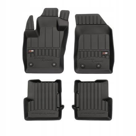FROGUM PROLINE – Rubber automatten set met kofferbakmat – Modelspecifiek – Geurloos TPE – Extra hoge rand