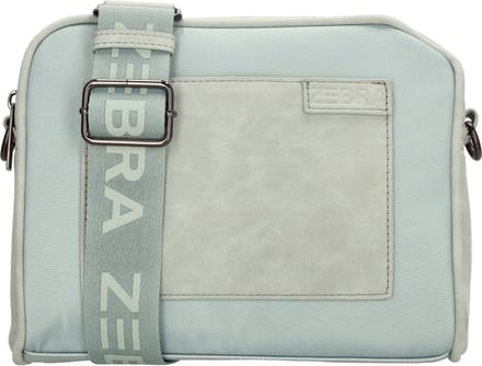 Zebra Trends Ingrid Schoudertas Dames - Handtas met verstelbare en afneembare schouderband - Tas van Nylon en Polyester - Mint