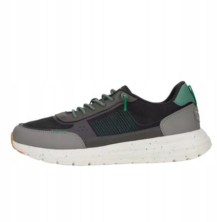 Hey Dude Sirocco Alta - Sneakers - Zwart/Meerkleurig - Veters - Flex & Fold