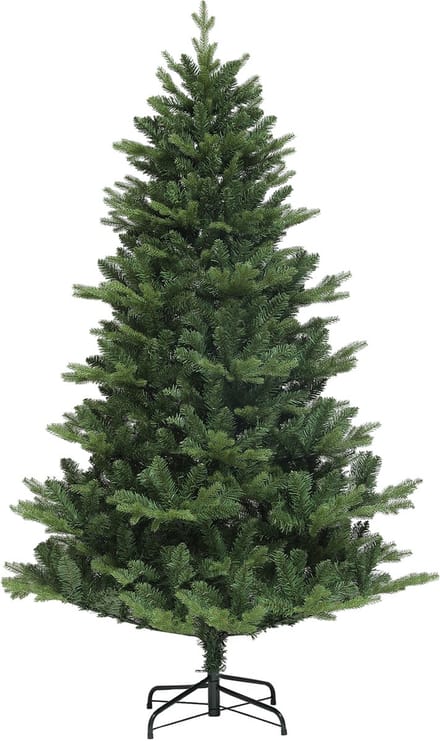 HOMCOM Kunstkerstboom Alpenspar - Kerstboom, Dennenboom, Kunstspar - Groen