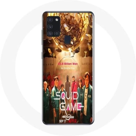 Coque Samsung Galaxy A21S Squid Game Série joueurs