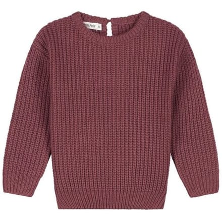 Sweet Petit peuter trui Gerda Dark Mauve Purple 80 dames
