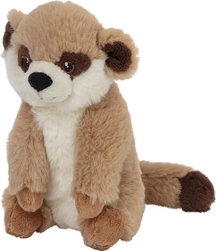 Pluche dieren knuffels Stokstaartje van 16 cm - Knuffeldieren speelgoed