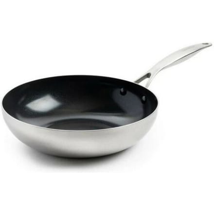 GreenPan Geneva - tri-ply - wok 28 cm - PFAS-vrij