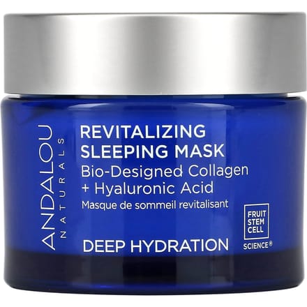Andalou Naturals, Revitalizing Sleeping Beauty Mask, 1.7 fl oz (50 ml) white