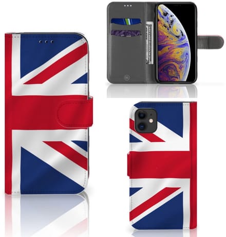 Book Case voor Apple iPhone 11 Bookstyle Case Groot-Brittannië