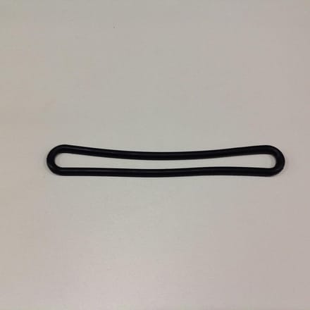Spanrubber voor ladingnet /aanhangwagen 25cm x 8mm - 10 stuks