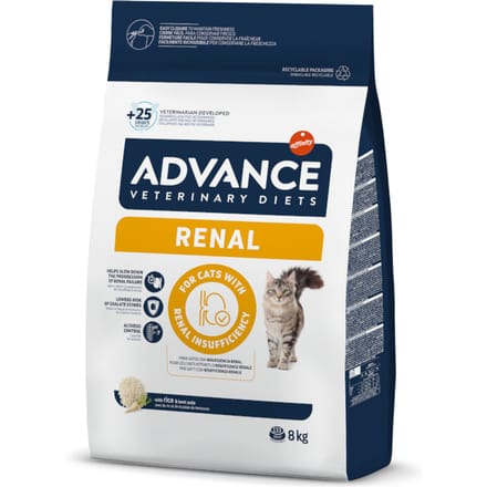8kg Advance Veterinary Diets Renal Feline Kattenvoer