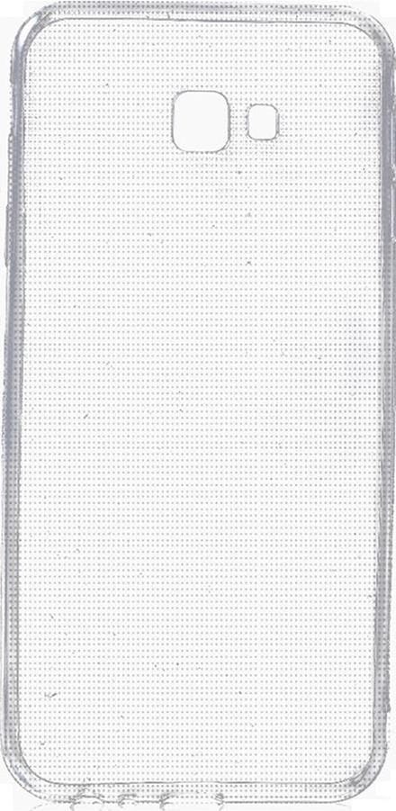 Shop4 - Samsung Galaxy J4 Plus Hoesje - Zachte Back Case Ultra Dun Transparant