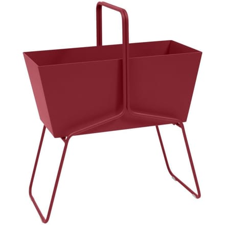 Fermob - BASKET Plantenbak - 43 chili mat - 85 x 70 x 34 cm - rood