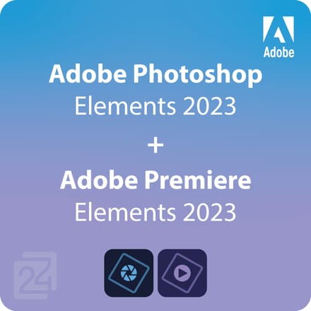 Adobe Photoshop Elements 2023 + Premiere Elements 2023 Win/MAC Nieuwe Aankoop