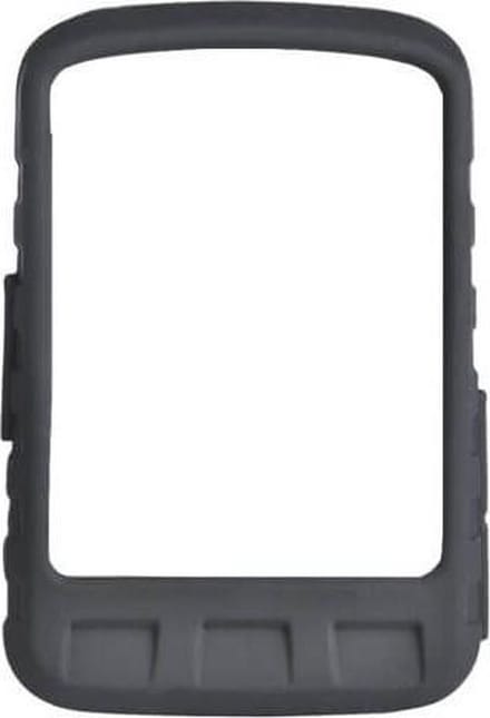 Casecentive Siliconen hoesje Wahoo ELEMNT ROAM zwart + screenprotector