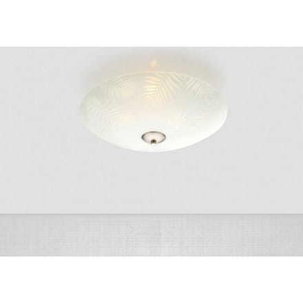 Markslöjd Plafondlamp Blad van glas, Ø 35 cm