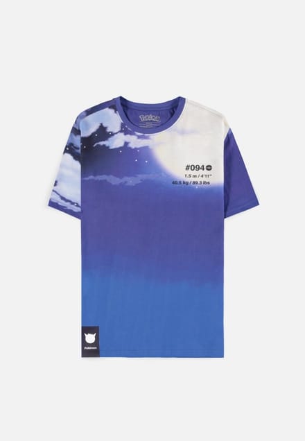 Pokémon Gengar Heren T-shirt - meerkleurig - M