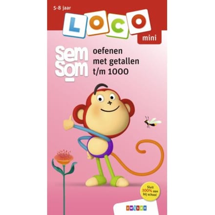 Loco Mini Semsom Oefenen Met Getallen T/M 1000 - Loco Mini