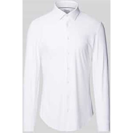 Super slim fit zakelijk hemd met kentkraag