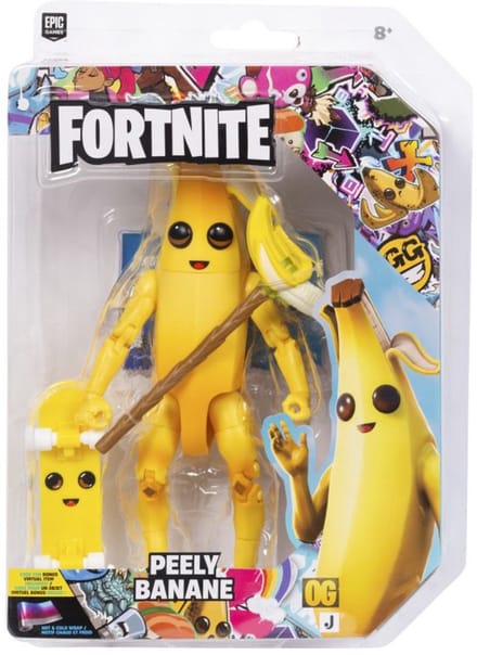 Fortnite Single Pack Peely 15cm Actiefiguren en superhelden