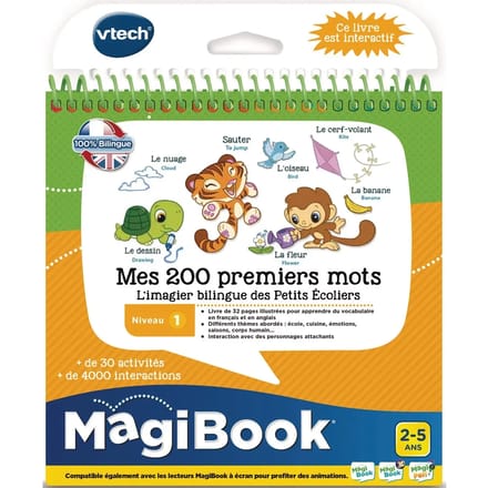 Educatieve spelletjes Franse woorden Engels Vtech Electronics Europe Magibook