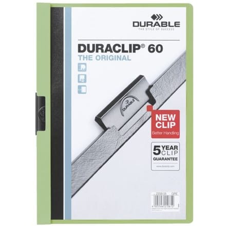 Durable Klemmap Duraclip Original 60 groen