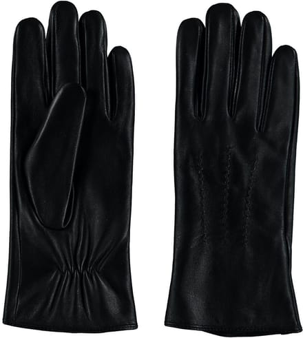 Sarlini Leren Dames Handschoenen Zwart | Maat M/L