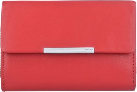 Maître Portemonnee Belg Dagrete Purse MH14FZ Red Rood