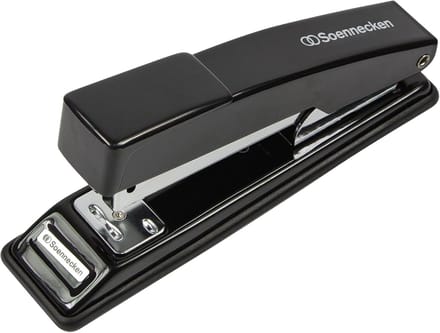 Bureaunietmachine - Handnietapparaat - Documenten Samenvoegen - Robuuste Metalen Constructie - 14 cm Lengte - Zwart