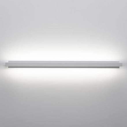 Stilnovo LED wandlamp Tablet W1, breedte 66 cm, wit